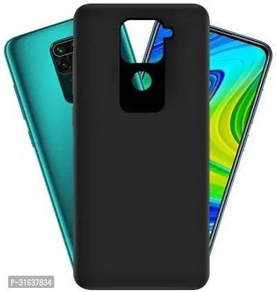 Caseline Back Cover for REDMI MI NOTE 9 Black Grip Case Pack of 1