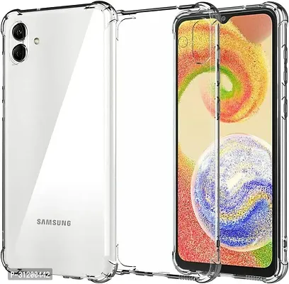 Caseline Back Cover for Samsung Galaxy A05 Samsung A05 BMTP Transparent Grip Case Pack of 1-thumb0