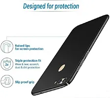 Caseline Back Cover for Honor 9N Black Grip Case Silicon Pack of 1-thumb2