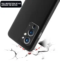 Caseline Back Cover for Oneplus 9RT One plus 9RT Oneplus 9RT 5G 1Plus9 RT Black Grip Case Silicon Pack of 1-thumb2