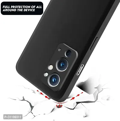 Caseline Back Cover for Oneplus 9RT One plus 9RT Oneplus 9RT 5G 1Plus9 RT Black Grip Case Silicon Pack of 1-thumb3