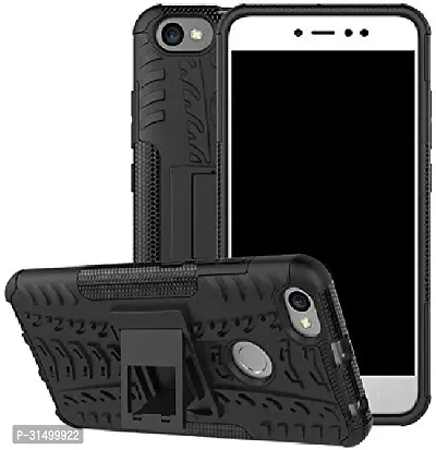 Caseline Back Cover for Mi Redmi Y1 Black Shock Proof Pack of 1-thumb0