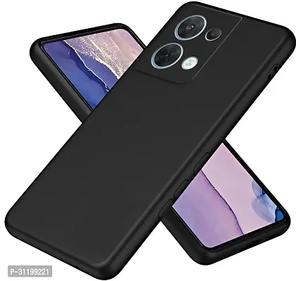 Caseline Back Cover for Redmi Note 13 Pro 5G POCO X6 5G CND Black Grip Case Silicon Pack of 1-thumb0