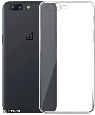 Caseline Back Cover for OnePlus 5 Transparent Silicon