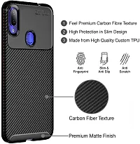 Caseline Back Cover for REDMI NOTE 7 PRO Black Grip Case Silicon Pack of 1-thumb2