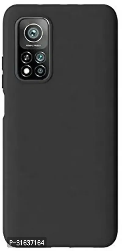 Caseline Back Cover for REDMI MI 10 T PRO Black Grip Case Pack of 1-thumb0