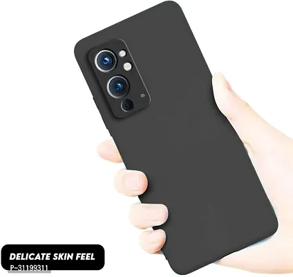 Caseline Back Cover for Oneplus 9RT One plus 9RT Oneplus 9RT 5G 1Plus9 RT Black Grip Case Silicon Pack of 1-thumb4