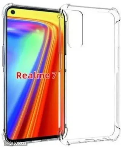 Caseline Back Cover for Realme 7 Realme Narzo 20 Pro Transparent Grip Case Pack of 1-thumb0