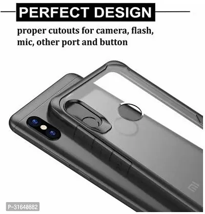 Caseline Back Cover for REDMI NOTE 7 PRO Black Rugged Armor Pack of 1-thumb3