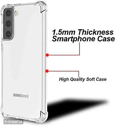 Caseline Back Cover for Samsung Galaxy S21 Plus Transparent Grip Case Pack of 1-thumb2