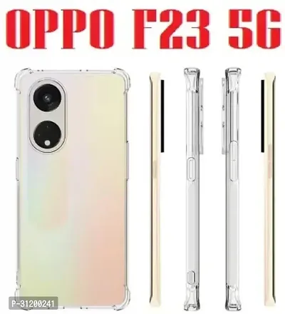 Caseline Back Cover for Oppo F23 5G OPPO F23 5G BMTP Transparent Grip Case Pack of 1