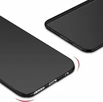 Caseline Back Cover for Realme C3 Black Grip Case Silicon Pack of 1-thumb3