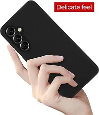 Caseline Back Cover for Samsung Galaxy S23 FE 5G Samsung S23 FE 5GCND Black Grip Case Silicon Pack of 1-thumb2