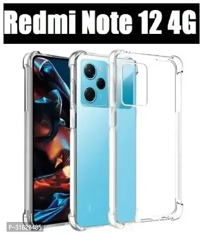 Caseline Back Cover for Redmi Note 12 4G Redmi Note 12 Transparent Grip Case Pack of 1-thumb0