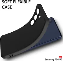 Caseline Back Cover for Samsung Galaxy F54 5G CND Black Shock Proof Silicon Pack of 1-thumb4