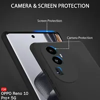 Caseline Back Cover for OPPO Reno 10 Pro Plus 5G Reno 10 Pro Plus 5GCND Black Grip Case Silicon Pack of 1-thumb2