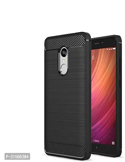 Caseline Back Cover for Mi Redmi Note 4 Black-thumb0