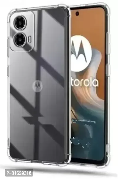 Caseline Back Cover for Moto G24 Power Motorola G24 Power BMTP Transparent Grip Case Silicon Pack of 1-thumb0