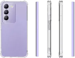 Caseline Back Cover for vivo T3 5G vivo Y200e 5G Transparent Grip Case Pack of 1-thumb2