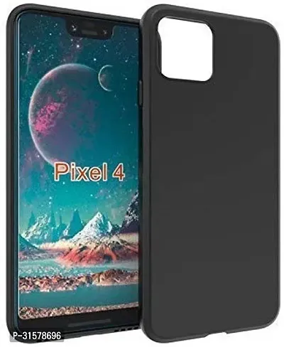 Caseline Back Cover For Google Pixel 4 Black Grip Case Pack Of 1