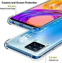 Caseline Back Cover for Realme 8s 5G Realme Narzo 30 5G Realme 8 5G Transparent Grip Case Pack of 1-thumb1