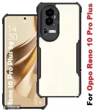 Caseline Back Cover for OPPO Reno 10 Pro Plus 5G OPPO Reno10 Pro+ 5G OPPO Reno10 Pro Plus 5G Black Grip Case Pack of 1-thumb0