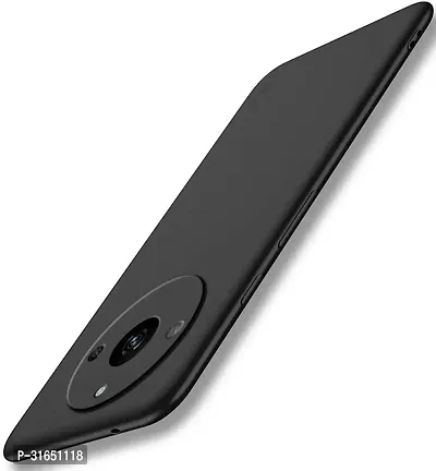 Caseline Back Cover for Realme Narzo 60 Pro 5G Realme Narzo 60 ProCND Black Grip Case Silicon Pack of 1-thumb0