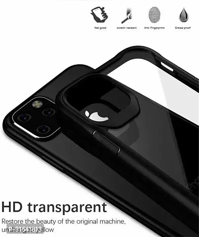 Caseline Back Cover for iPhone 11 Pro  Apple iPhone 11 Pro Black Shock Proof Pack of 1-thumb3