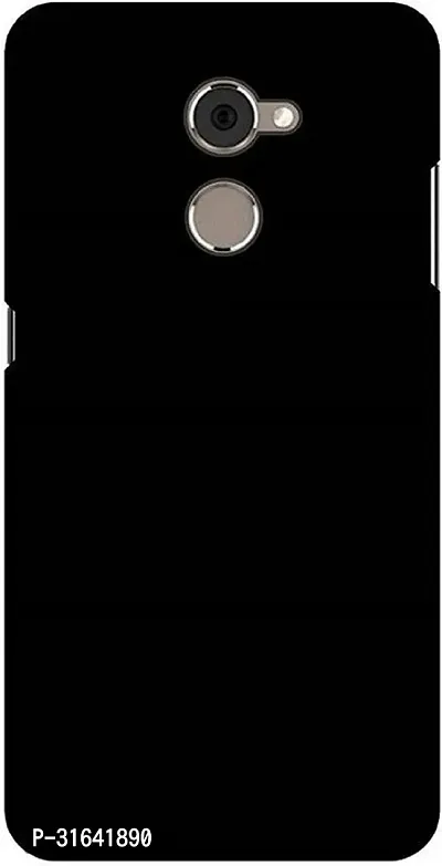 Caseline Back Cover for Mi Mix 2 Black Shock Proof Silicon Pack of 1-thumb0