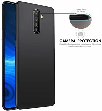 Caseline Back Cover for Realme X2 Pro Black Grip Case Silicon Pack of 1-thumb1