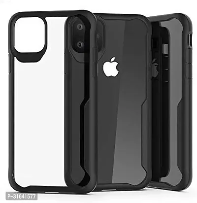 Caseline Back Cover for iPhone 11 Pro  Apple iPhone 11 Pro Black Shock Proof Pack of 1