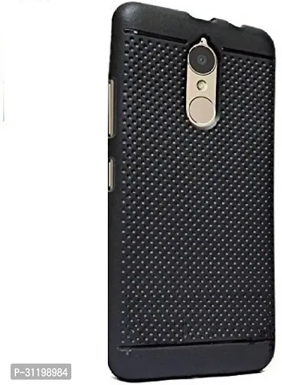 Nutricase Back Cover for Mi Redmi Note 4 Black Silicon