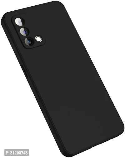 Caseline Back Cover for Oppo F19S Oppo F19 Black Grip Case Silicon Pack of 1-thumb0