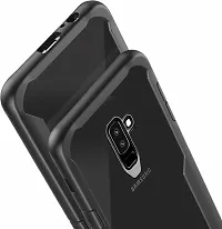 Caseline Back Cover for Samsung Galaxy J8 Black Grip Case Pack of 1-thumb3