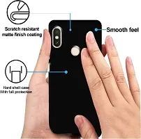 Caseline Back Cover for Miy2 Mi Redmi Y2 Black Grip Case Pack of 1-thumb1