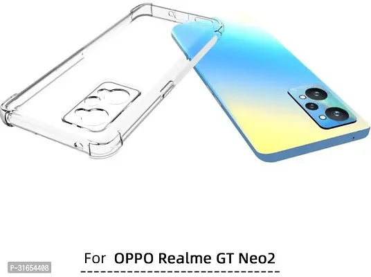 Caseline Back Cover for Realme GT Neo 2 realme GT Neo 2 Transparent Grip Case Pack of 1-thumb3