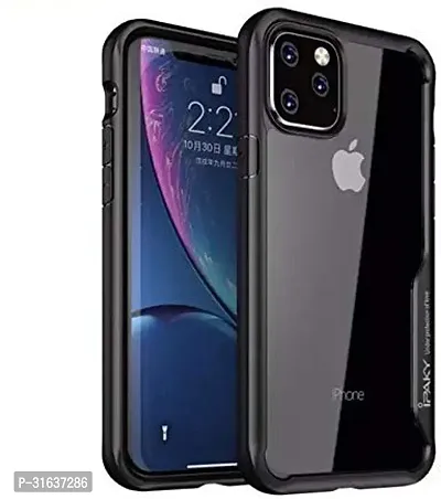 Caseline Back Cover for IPhone 11 Pro Max Black Shock Proof Pack of 1-thumb0