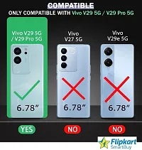 Flipkart SmartBuy Back Cover for vivo V29 Pro 5G vivo V29 5G Black Grip Case Silicon Pack of 1-thumb3