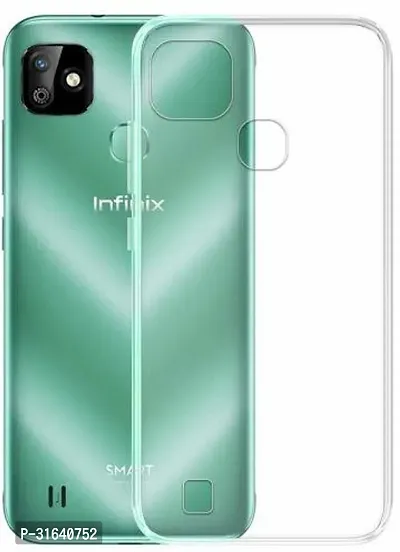 Caseline Back Cover for Infinix Smart HD 2021 Transparent Grip Case Pack of 1