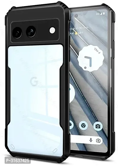 Caseline Back Cover for Google Pixel 8A IP Black Grip Case Pack of 1