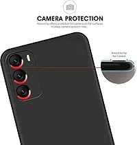 Caseline Back Cover for iQOO 9 SE iQOO 9 SE 5G Black Grip Case Silicon Pack of 1-thumb2