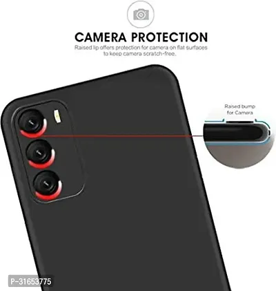 Caseline Back Cover for iQOO 9 SE iQOO 9 SE 5G Black Grip Case Silicon Pack of 1-thumb3