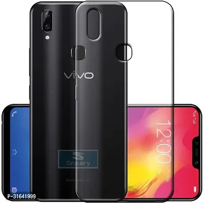 Caseline Back Cover for VIVO Y83 PRO Transparent Grip Case Silicon Pack of 1-thumb0