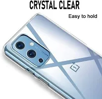 Caseline Back Cover For Oneplus 9 Transparent Grip Case Pack Of 1-thumb2