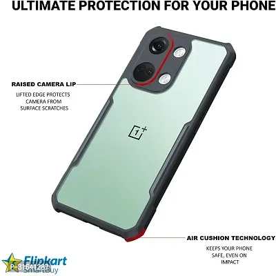 Flipkart SmartBuy Back Cover for OnePlus Nord 3 5G Black Grip Case Pack of 1-thumb2