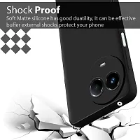 Caseline Back Cover For Realme Narzo 60X 5X Realme Narzo 60X 5Xcnd Black Grip Case Silicon Pack Of 1-thumb2