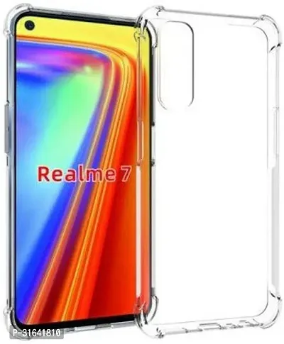 Caseline Back Cover for Realme 7 Realme Narzo 20 Pro Transparent Grip Case Pack of 1-thumb0