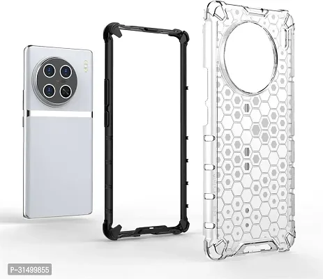 Caseline Back Cover for Vivo X90 Pro 5G Vivo X90 Pro Transparent Grip Case Pack of 1-thumb2