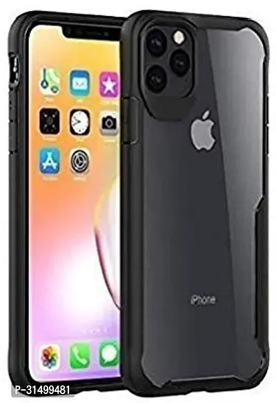 Caseline Back Cover for IPhone 11 Pro Max Black Shock Proof Pack of 1-thumb0