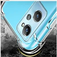 Caseline Back Cover for Realme 9i Transparent Silicon Pack of 1-thumb2